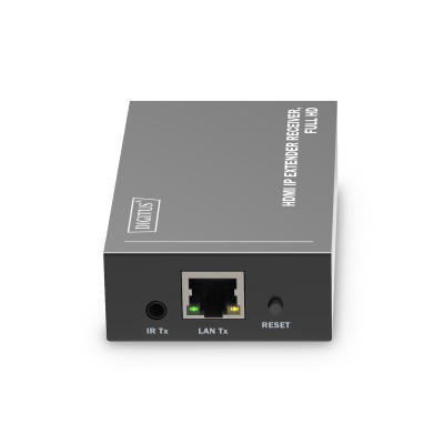 Подовжувач DIGITUS HDMI Full HD IP, приймач для DS-55517, 120м (DS-55518) Подовжувач DIGITUS HDMI Full HD IP, приймач для DS-55517, 120м (DS-55518)