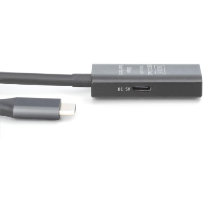 Подовжувач DIGITUS USB 3.2 Gen1 Active Cable 5G, C/M-A/F, 5м, чорний (DA-73110) Подовжувач DIGITUS USB 3.2 Gen1 Active Cable 5G, C/M-A/F, 5м, чорний (DA-73110)