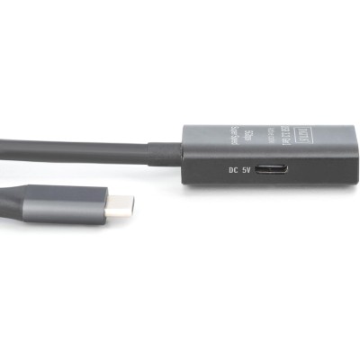 Подовжувач DIGITUS USB 3.2 Gen1 Active Cable 5G, C/M-C/F, 10м, чорний (DA-73109) Подовжувач DIGITUS USB 3.2 Gen1 Active Cable 5G, C/M-C/F, 10м, чорний (DA-73109)