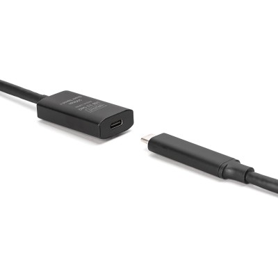 Подовжувач DIGITUS USB 3.2 Gen2 Active Cable 10G, C/M-C/F, 5м, чорний (DA-73112) Подовжувач DIGITUS USB 3.2 Gen2 Active Cable 10G, C/M-C/F, 5м, чорний (DA-73112)