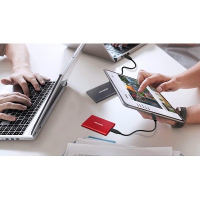 Портативний SSD Samsung 1TB USB 3.2 Gen 2 Type-C T7 Shield (MU-PC1T0T/WW) Портативний SSD Samsung 1TB USB 3.2 Gen 2 Type-C T7 Shield (MU-PC1T0T/WW)