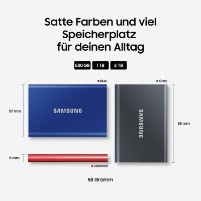 Портативний SSD Samsung 1TB USB 3.2 Gen 2 Type-C T7 Shield (MU-PC1T0T/WW) Портативний SSD Samsung 1TB USB 3.2 Gen 2 Type-C T7 Shield (MU-PC1T0T/WW)