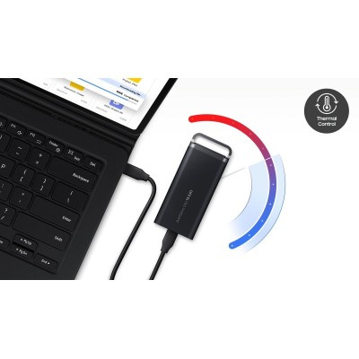 Портативний SSD Samsung 4TB USB 3.2 Gen 1 Type-C T5EVO Shield (MU-PH4T0S/EU) Портативний SSD Samsung 4TB USB 3.2 Gen 1 Type-C T5EVO Shield (MU-PH4T0S/EU)