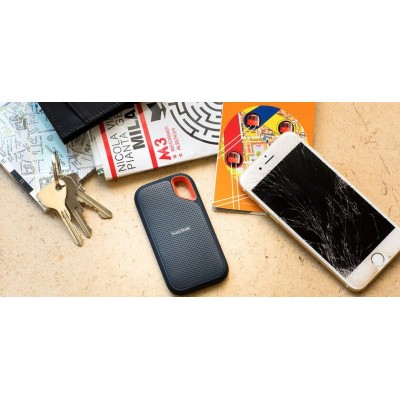 Портативний SSD SanDisk 1TB USB 3.2 Gen 2 Type-C E61 R1050/W1000MB/s IP55 (SDSSDE61-1T00-G25) Портативний SSD SanDisk 1TB USB 3.2 Gen 2 Type-C E61 R1050/W1000MB/s IP55 (SDSSDE61-1T00-G25)