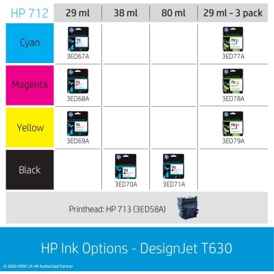 Принтер HP DesignJet T630 24" з Wi-Fi (5HB09D) Принтер HP DesignJet T630 24" з Wi-Fi (5HB09D)