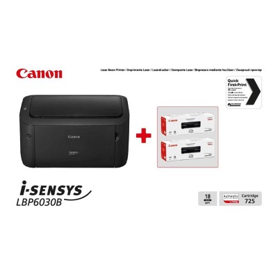 Принтер А4 Canon i-SENSYS LBP6030B (бандл з 2 картриджами) (8468B042) Принтер А4 Canon i-SENSYS LBP6030B (бандл з 2 картриджами) (8468B042)