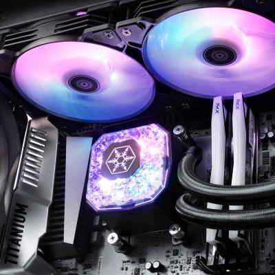 Система рідинного оxолодження SilverStone Icegem 240P-ARGB, LGA2066, 2011, 1366, 115x, 1366, TRX4TR4, AM4, AM3, AM3+, AM2, AM2+, Система рідинного оxолодження SilverStone Icegem 240P-ARGB, LGA2066, 2011, 1366, 115x, 1366, TRX4TR4, AM4, AM3, AM3+, AM2, AM2+,