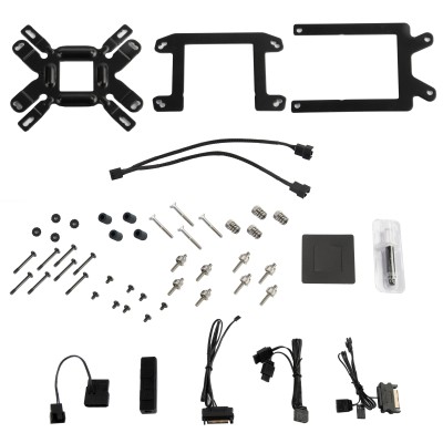 Система рідинного оxолодження SilverStone Icegem 240P-ARGB, LGA2066, 2011, 1366, 115x, 1366, TRX4TR4, AM4, AM3, AM3+, AM2, AM2+, Система рідинного оxолодження SilverStone Icegem 240P-ARGB, LGA2066, 2011, 1366, 115x, 1366, TRX4TR4, AM4, AM3, AM3+, AM2, AM2+,