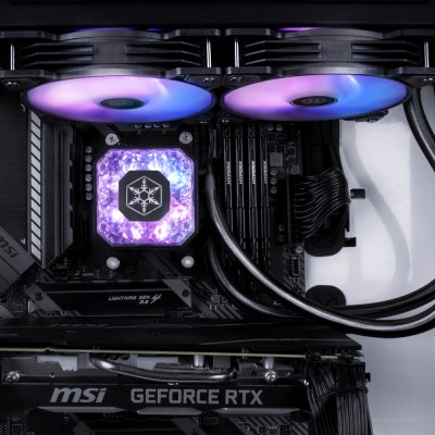 Система рідинного оxолодження SilverStone Icegem 240P-ARGB, LGA2066, 2011, 1366, 115x, 1366, TRX4TR4, AM4, AM3, AM3+, AM2, AM2+, Система рідинного оxолодження SilverStone Icegem 240P-ARGB, LGA2066, 2011, 1366, 115x, 1366, TRX4TR4, AM4, AM3, AM3+, AM2, AM2+,