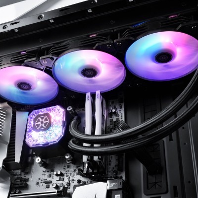 Система рідинного оxолодження SilverStone Icegem 360P-ARGB, LGA2066, 2011, 1366, 115x, 1366, TRX4TR4, AM4, AM3, AM3+, AM2, AM2+,