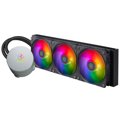 Система рідинного оxолодження SilverStone IceMyst IM360-ARGB, LGA1700, 2066, 2011, 1200, 115x, AM5, AM4, TDP300W, чорний Система рідинного оxолодження SilverStone IceMyst IM360-ARGB, LGA1700, 2066, 2011, 1200, 115x, AM5, AM4, TDP300W, чорний