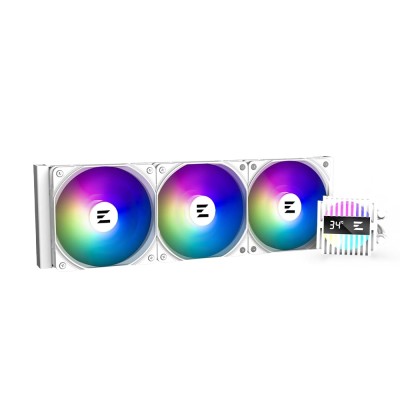 Система рідинного оxолодження Zalman Alpha 2 A36 ARGB, LGA1851, 1700, 1200, 115x, AM5, AM4, TDP 360W, білий Система рідинного оxолодження Zalman Alpha 2 A36 ARGB, LGA1851, 1700, 1200, 115x, AM5, AM4, TDP 360W, білий