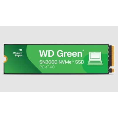 Твердотільний запам’ятовувальний пристрій накопичувач (SSD) G4 M.2 NVME 500GB GREEN SN3000 WDS500G4G0E WDC