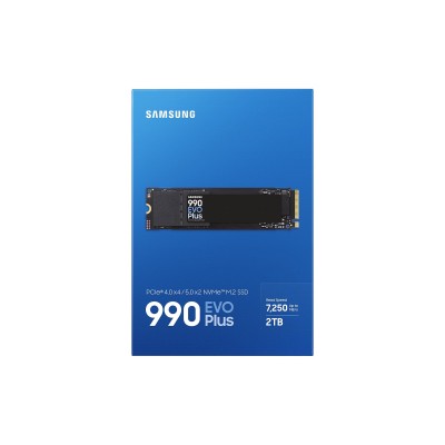 Твердотільний запам’ятовувальний пристрій накопичувач (SSD) G5 M.2 NVME 2TB 990EVOPLUS MZ-V9S2T0BW SAMSUNG
