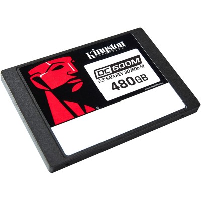 Твердотільний запам’ятовувальний пристрій накопичувач (SSD) SATA2.5" 480GB 6GB/S SEDC600M/480G KINGSTON