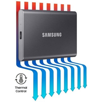 Твердотільний запам’ятовувальний пристрій накопичувач (SSD) USB3.2 4TB EXT. T7 MU-PC4T0T/WW SAMSUNG Твердотільний запам’ятовувальний пристрій накопичувач (SSD) USB3.2 4TB EXT. T7 MU-PC4T0T/WW SAMSUNG