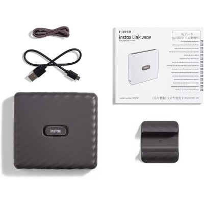 Фотопринтер Fujifilm INSTAX LINK WIDE M GRAY EX D (16719586) Фотопринтер Fujifilm INSTAX LINK WIDE M GRAY EX D (16719586)