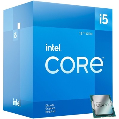 Центральний процесор Intel Core i5-12400F 6C/12T 2.5GHz 18Mb LGA1700 65W w/o graphics Box (BX8071512400F)