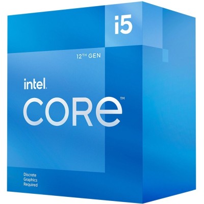 Центральний процесор Intel Core i5-12400F 6C/12T 2.5GHz 18Mb LGA1700 65W w/o graphics Box (BX8071512400F)