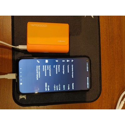Power Bank CUKTECH PB100 10000 mAh 30W 1C1A помаранчевий Power Bank CUKTECH PB100 10000 mAh 30W 1C1A помаранчевий