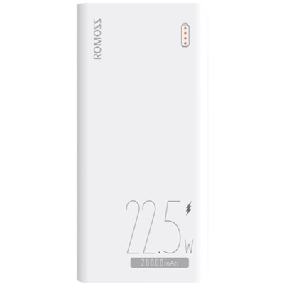 Power Bank Romoss 20000mAh SENSE6F 22,5W (PPH80-611-1133H)білий