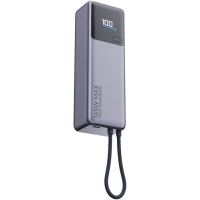 Power Bank Xiaomi 10000mAh 165W Integrated Cable (BHR9361GL) сірий Power Bank Xiaomi 10000mAh 165W Integrated Cable (BHR9361GL) сірий