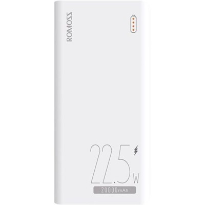 Зовн_АКБ Romoss 20000mAh Sense 6 22,5W (PPH80-611-1121H) білий Зовн_АКБ Romoss 20000mAh Sense 6 22,5W (PPH80-611-1121H) білий