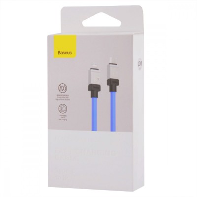 Кабель Baseus CoolPlay Series Fast Charging Type-C to Lightning 20W (1m) CAKW000001 black
