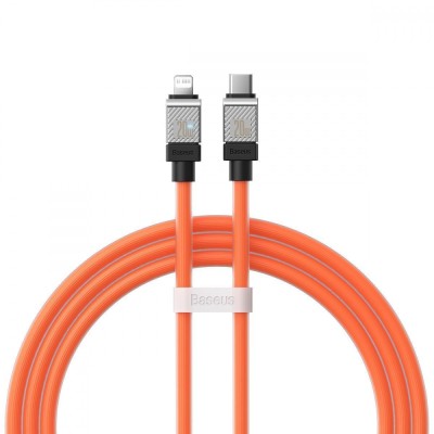 Кабель Baseus CoolPlay Series Type-C To Lightning 20W (1m) CAKW000007 Orange