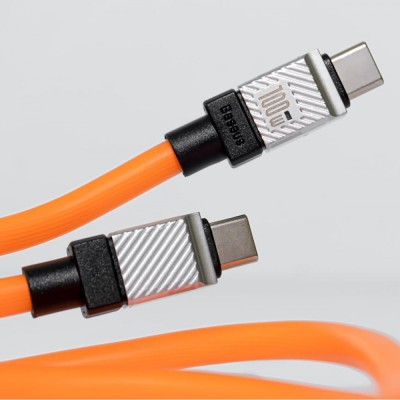 Кабель Baseus CoolPlay Series Type-C To Lightning 20W (1m) CAKW000007 Orange