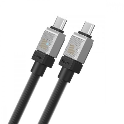 Кабель Baseus CoolPlay Series Type-C To Type-C 100W (1m) CAKW000201 Black
