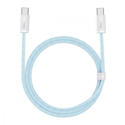 Кабель Baseus Dynamic Series Fast Charging Data USB кабель Type-C To Type-C 100W 1m (CALD000203) Blue