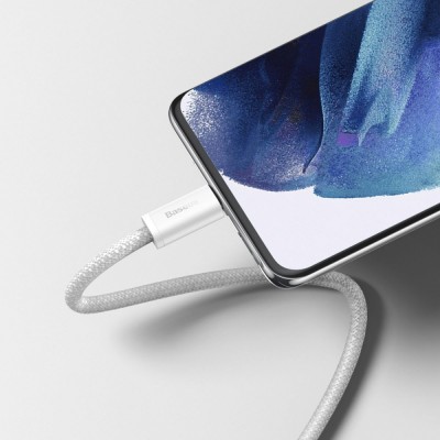 Кабель Baseus Dynamic Series Fast Charging Data USB кабель Type-C To Type-C 100W 1m (CALD000203) Blue
