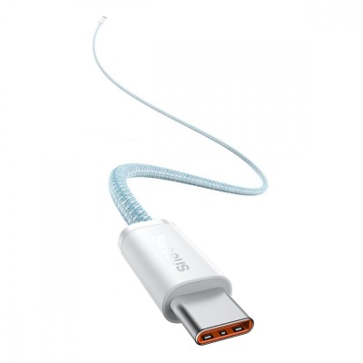 Кабель Baseus Dynamic Series Fast Charging Data USB кабель Type-C To Type-C 100W 1m (CALD000203) Blue