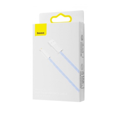 Кабель Baseus Dynamic Series Fast Charging Data USB кабель USB To IP 2.4 A 2M (CALD000502) White