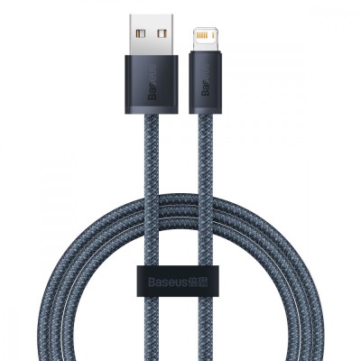 Кабель Baseus Dynamic Series Fast Charging Lightning 2.4A (1m) CALD000416 Slate Gray