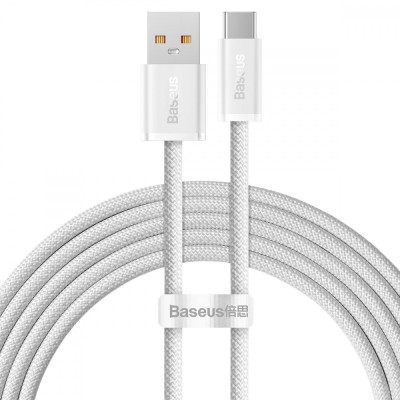 Кабель Baseus Dynamic Series Fast Charging Type-C 100W (2m) CALD000702 White