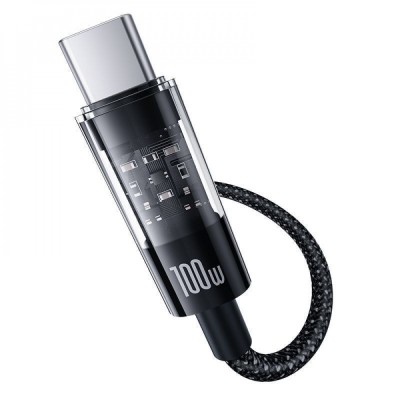 Кабель Baseus Gem Fast-Charging Type-C To Type-C 100W 2m (P10373000111-01) Black