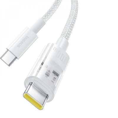 Кабель Baseus Gem Fast-Charging Type-C To Type-C 100W 2m (P10373000111-01) Black