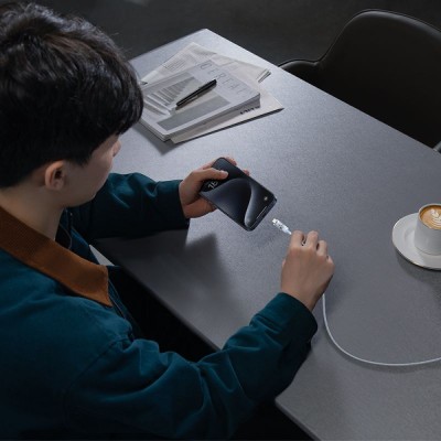 Кабель Baseus Gem Fast-Charging Type-C To Type-C 100W 2m (P10373000111-01) Black