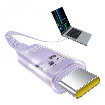 Кабель Baseus Gem Fast-Charging Type-C To Type-C 100W 2m (P10373000111-01) Black