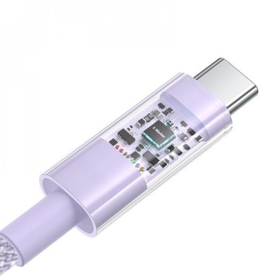 Кабель Baseus Gem Fast-Charging Type-C To Type-C 100W 2m (P10373000111-01) Black