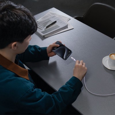 Кабель Baseus Gem Fast-Charging Type-C To Type-C 100W 2m (P10373000111-01) Black
