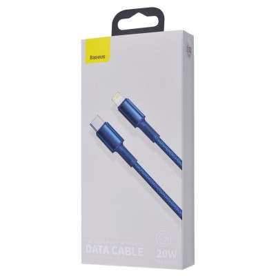 Кабель Baseus High Density Braided Type-C To Lightning PD 20W (1m) CATLGD-02 White