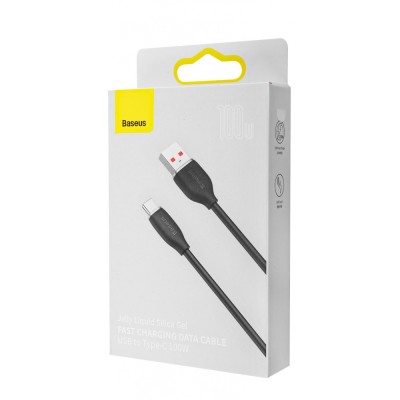Кабель Baseus Jelly Liquid Silica Gel Fast Charging Data USB кабель USB To IP 2.4A 2m (CAGD000103) Blue Кабель Baseus Jelly Liquid Silica Gel Fast Charging Data USB кабель USB To IP 2.4A 2m (CAGD000103) Blue