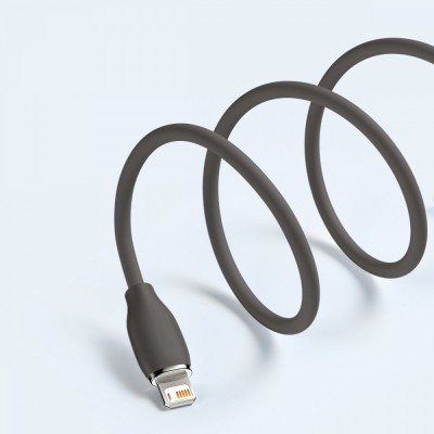 Кабель Baseus Jelly Liquid Silica Gel Fast Charging Data USB кабель USB To IP 2.4A 2m (CAGD000103) Blue Кабель Baseus Jelly Liquid Silica Gel Fast Charging Data USB кабель USB To IP 2.4A 2m (CAGD000103) Blue