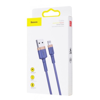 Кабель Baseus Lightning Kevlar USB кабель 1m (CALKLF-BG1) Black Кабель Baseus Lightning Kevlar USB кабель 1m (CALKLF-BG1) Black