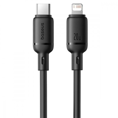 Кабель Baseus Silky Series Fast Charging Type-C to Lightning 20W (2m) (P10377700213-01) White
