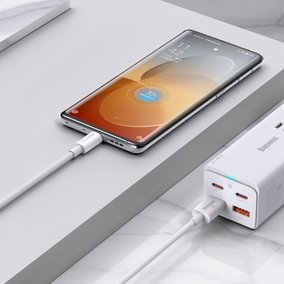 Кабель Baseus Superior Series (SUPERVOOC) Fast Charging Data Type-C 65W (2m) CAYS001001 Black