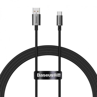 Кабель Baseus Superior Series Fast Charging Data Type-C 100W (1,5m) (P10320102114-01) Black